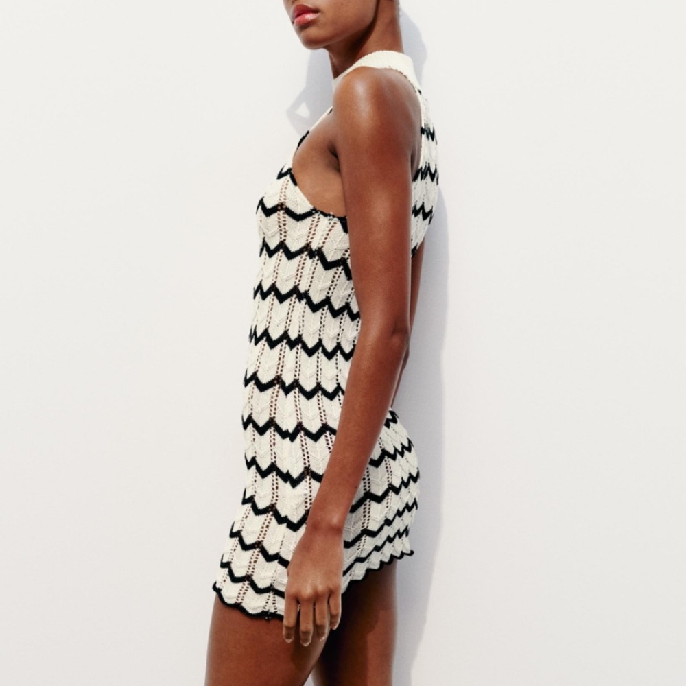 NWT Zara Knit Dress - Picture 3 of 3
